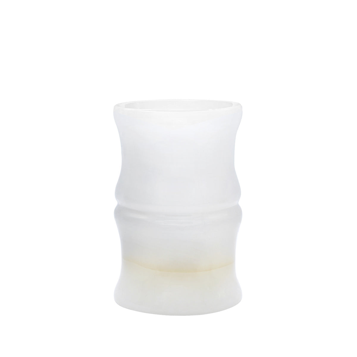 SMALL TRANSLUCENT ICE ONYX CADDY