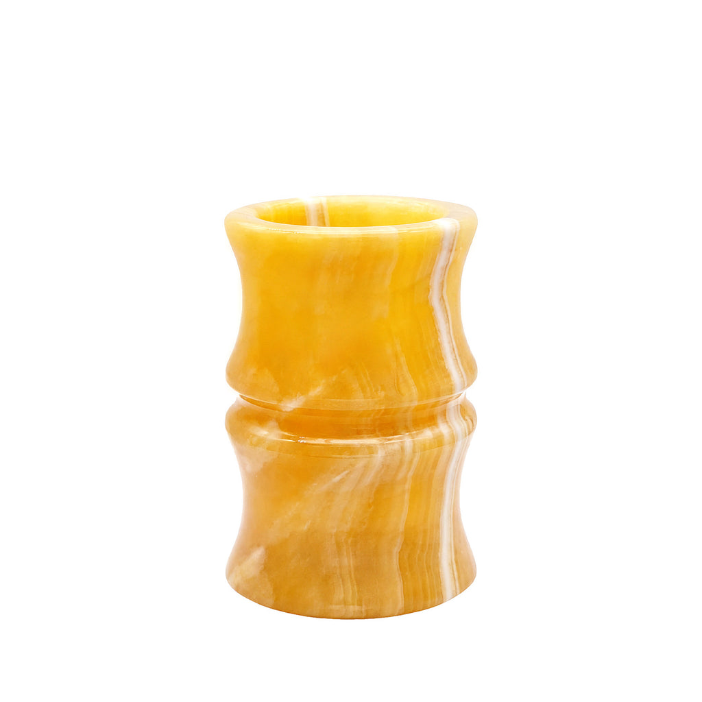 AMBER ORANGE ONYX CADDY